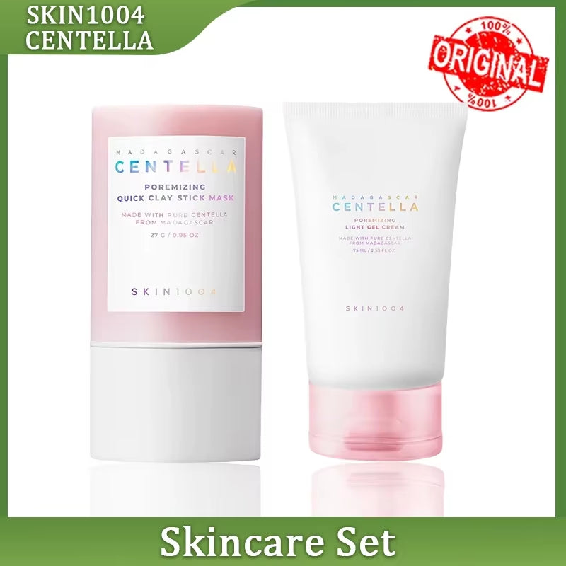 Centella Asiatica Toner Cleanser Facial Serum Cleansing Oil & Moisturizer Skincare Set Original Products